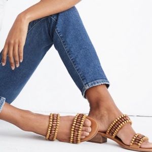 Madewell Marianna Beaded Sandal Size 9